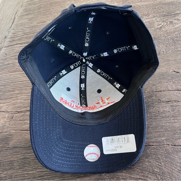 New Era Navy Blue Houston Astros MLB 2021 CAP HAT American League Champions - Picture 6 of 8